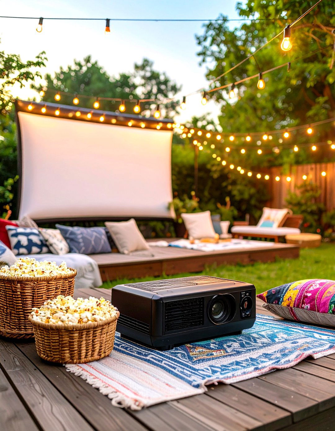 Backyard Movie Night Kit for Cinema Loving Families - 25 family gift ideas