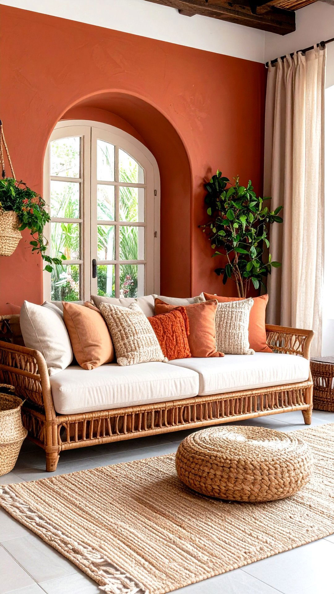 Balance Bold Color with Textured Neutrals for Subtle Asymmetrical Balance - 25 asymmetrical balance interior design ideas