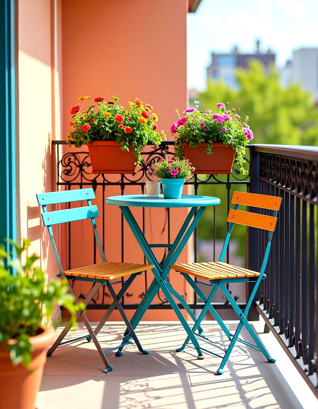 Balcony Bistro Set Outdoor Seating for Two - 25 outdoor seating ideas