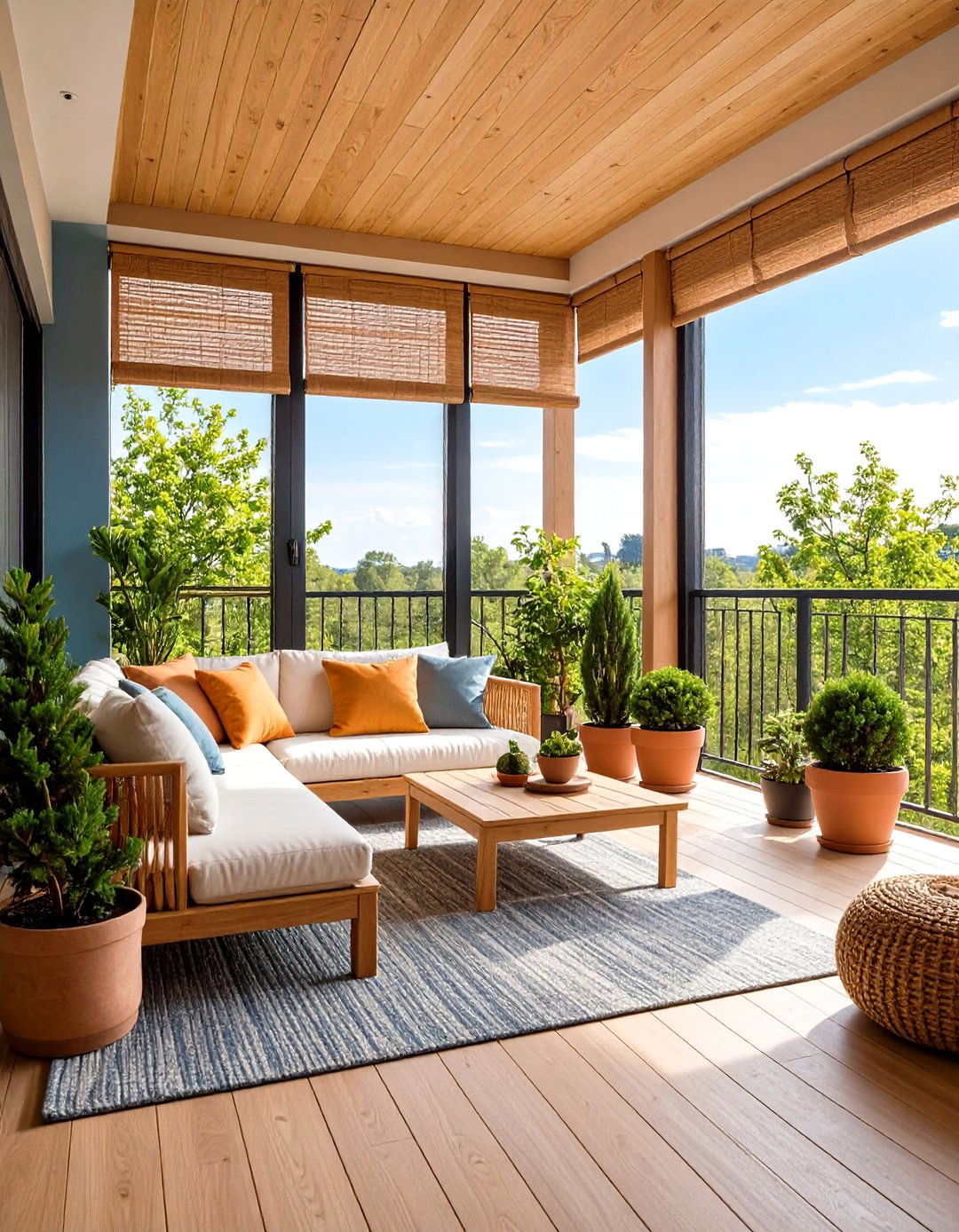 Balcony or Sunroom Zen Room Extension - 25 Zen Room Ideas