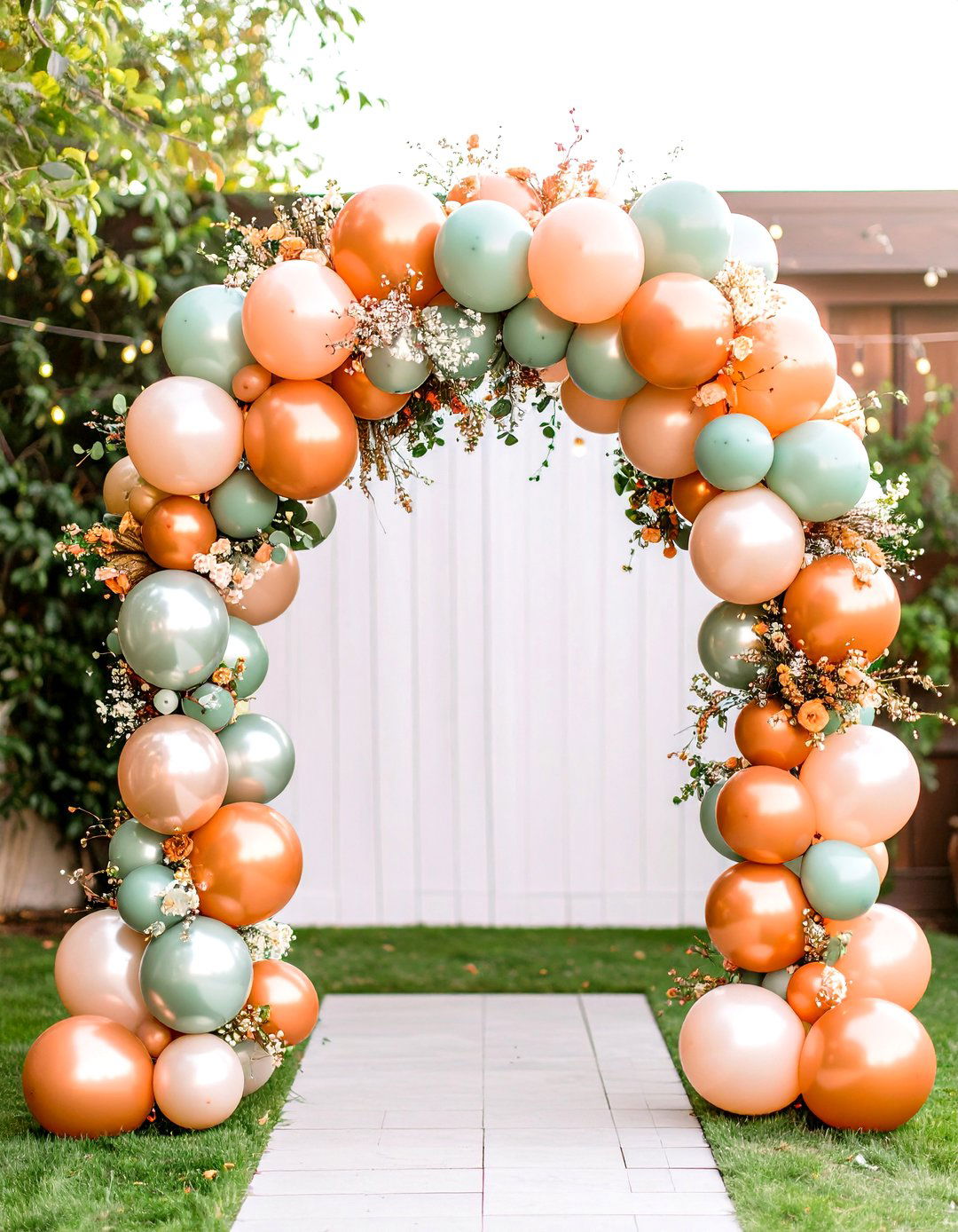 Balloon Garland Statement Arch - 25 party decoration ideas