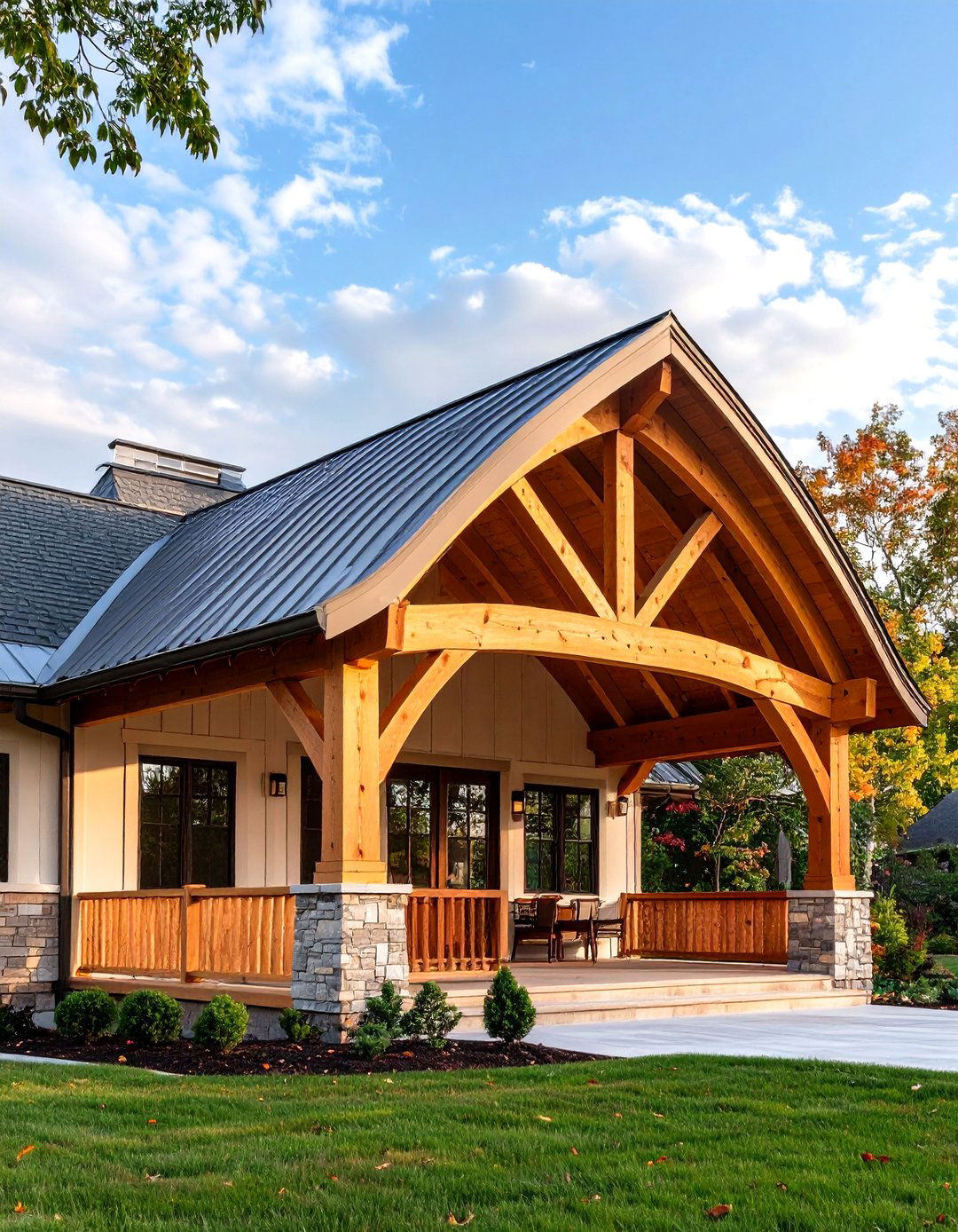 Barrel Vault Porch Roof - 25 front porch roof ideas