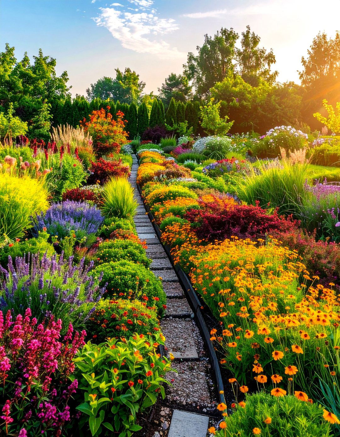 Biodiversity Boosting Planting Patterns in AI Landscape Design - 25 ai landscape design ideas