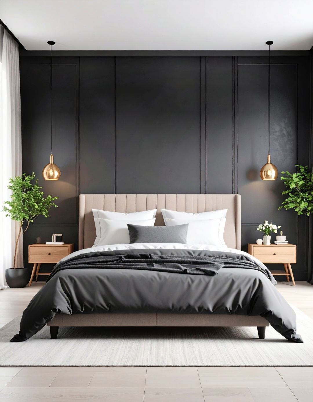 25 Black Accent Wall Bedroom Ideas for Dramatic & Stylish Spaces