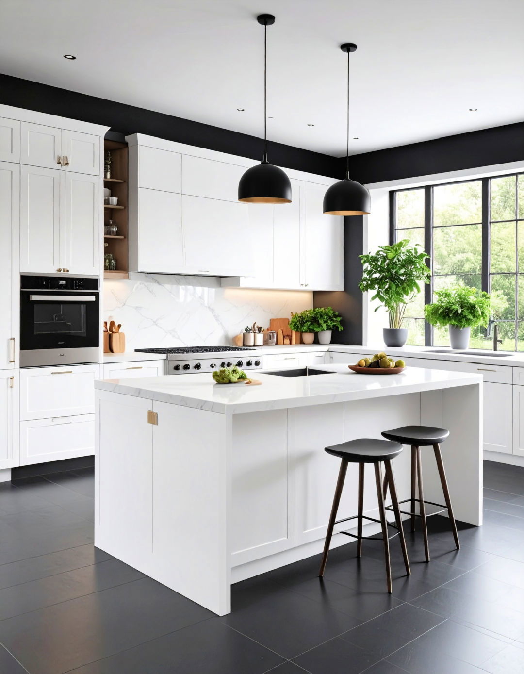 25 Black Floor Kitchen Ideas for Bold, Modern, and Timeless Designs