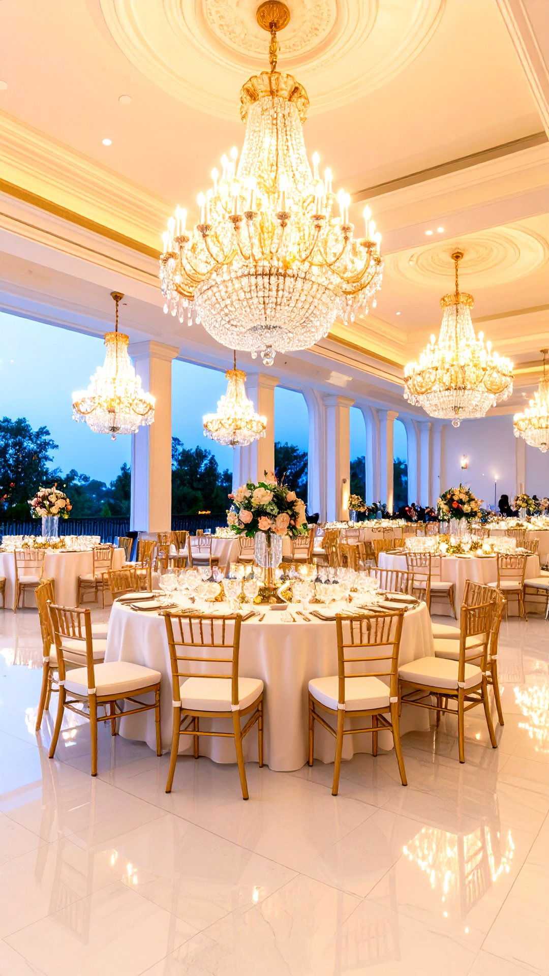 Black Tie Ballroom Wedding Reception - 25 classic wedding ideas