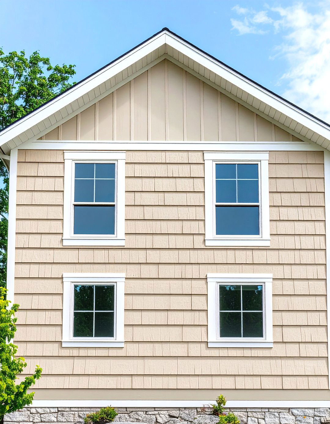 Board and Batten Exterior Wainscoting to Lift Rooflines - 25 exterior wainscoting ideas