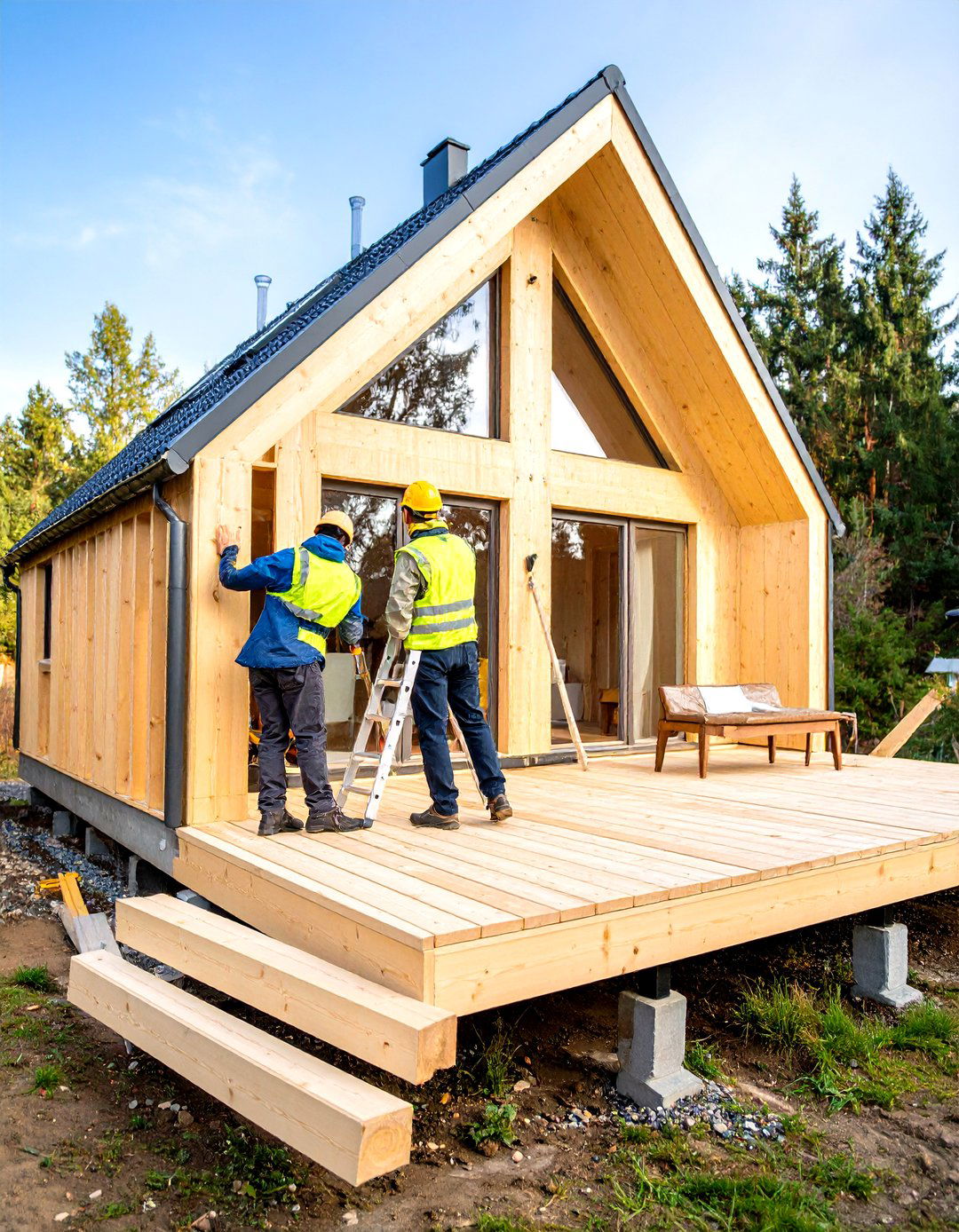 Budget DIY Balcony Kit A Frame - 25 a frame house with balcony