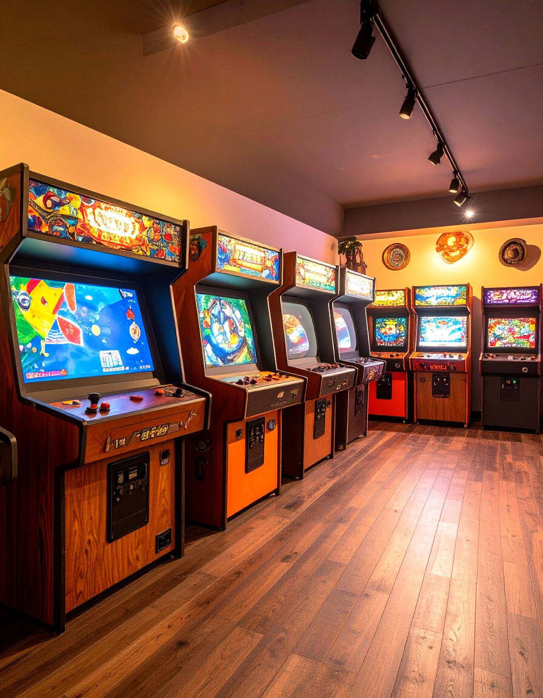 Budget Friendly Second Hand Arcade Room Setup - 25 arcade room ideas