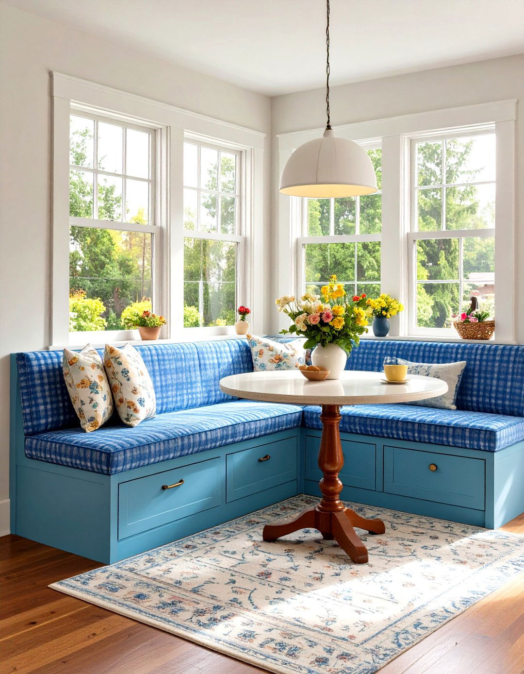 Built In Banquette Seating Makes a s Kitchen Extra Sociable - 25 70s kitchen ideas