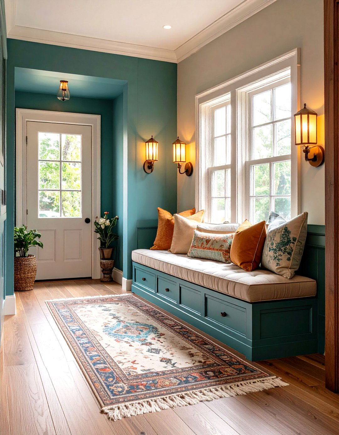 Built In Bench Alcove Conversation Spot - 25 alcove ideas