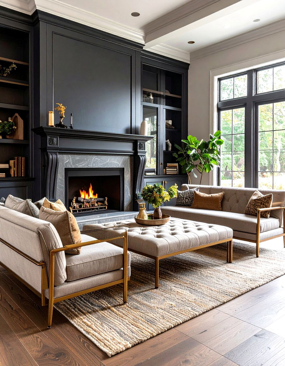 Built In Bench Hearth Club Fender Revival - 25 fireplace ideas
