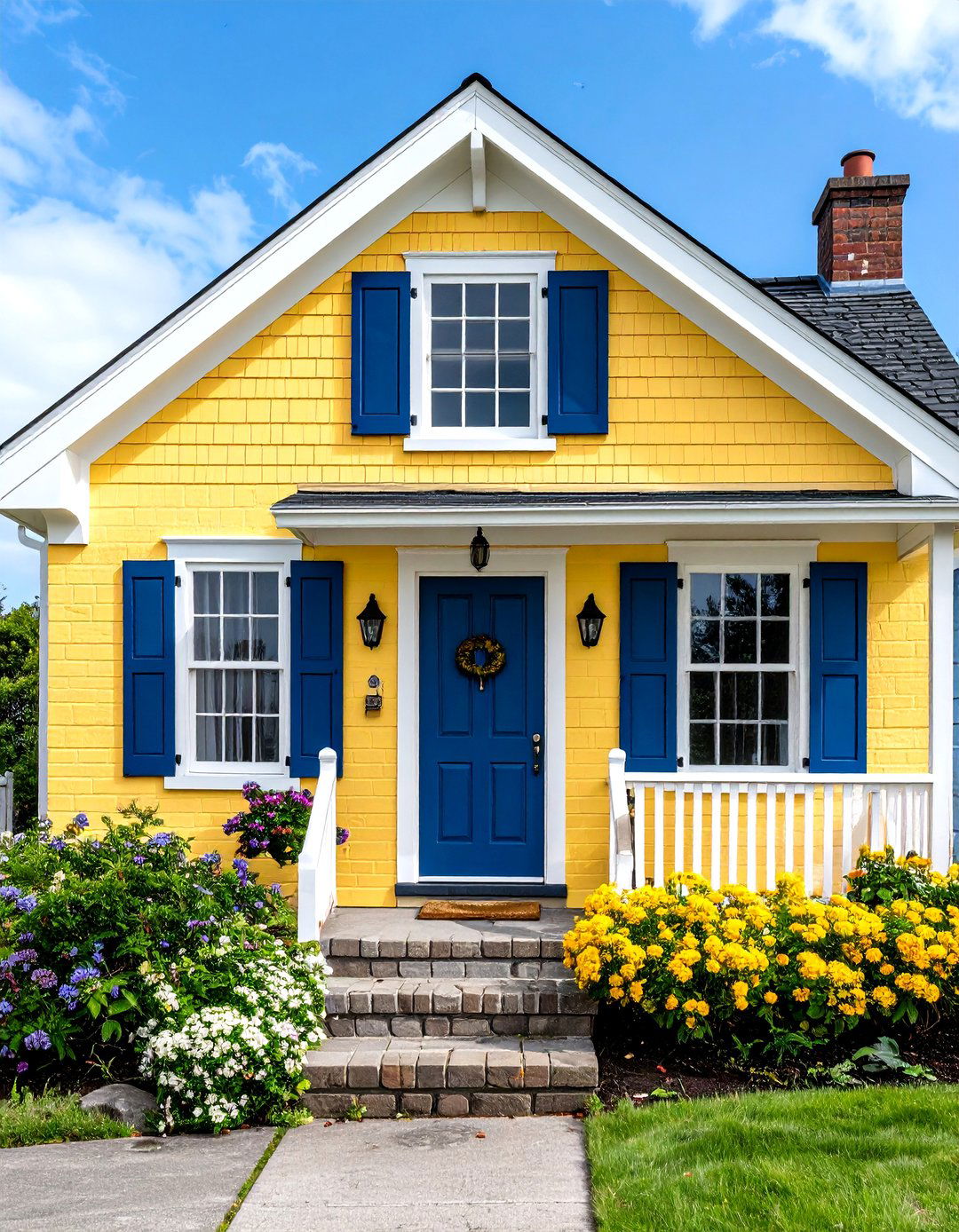 Butter Yellow Trend Exterior Brick Paint Color Butter Yellow - 25 exterior brick paint color ideas
