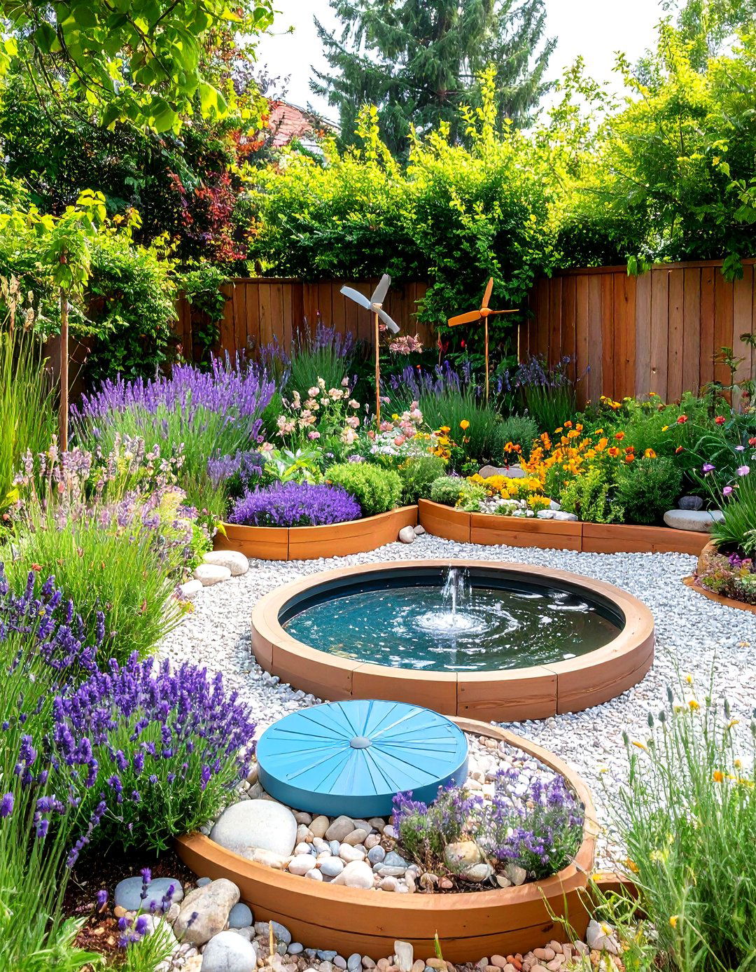 Calm Corner Mindfulness Garden - 25 eyfs outdoor area ideas