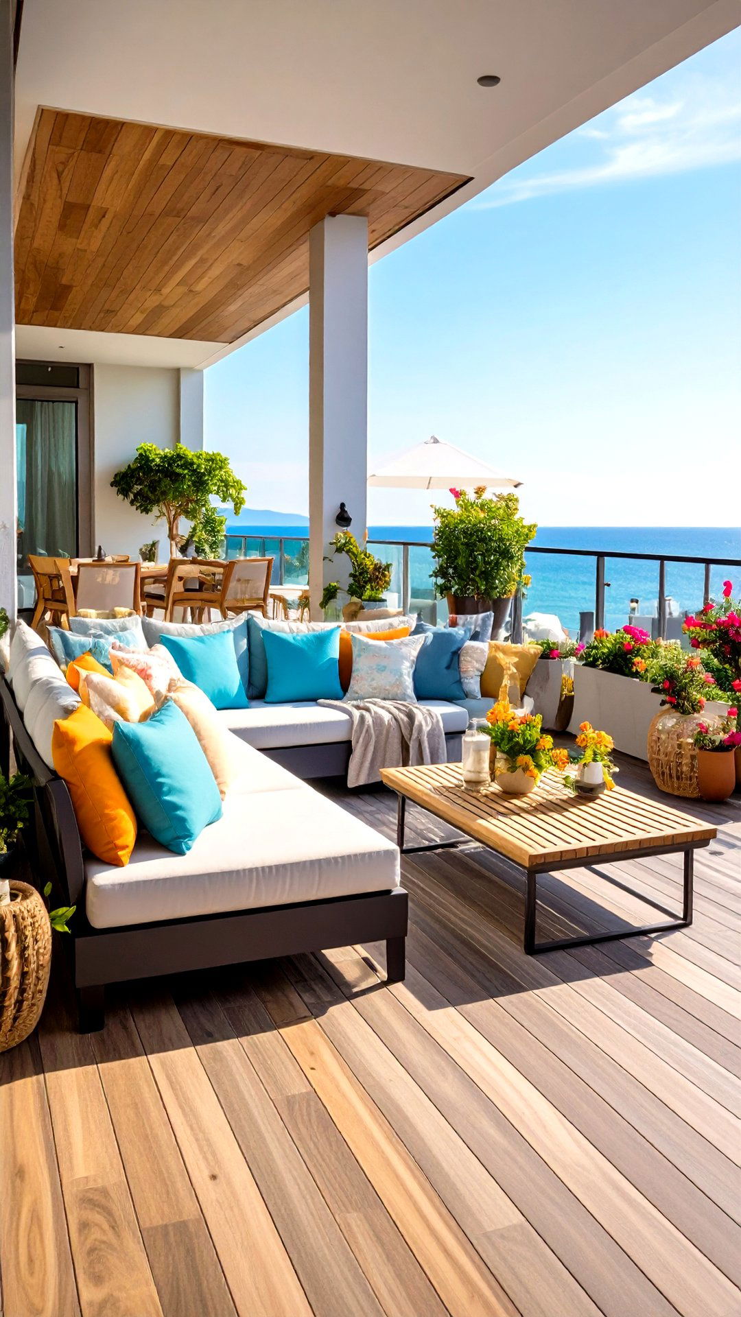 Cantilever Balcony with Built In Seating - 25 cantilever balcony ideas