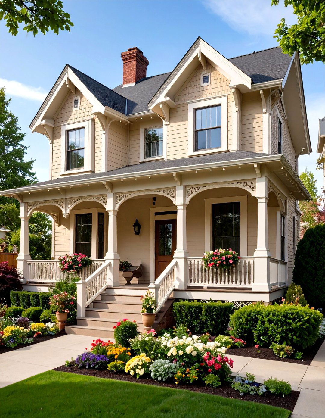 Canvas Beige Gives Heritage Homes Breathing Room - 25 exterior house colors & inspiration