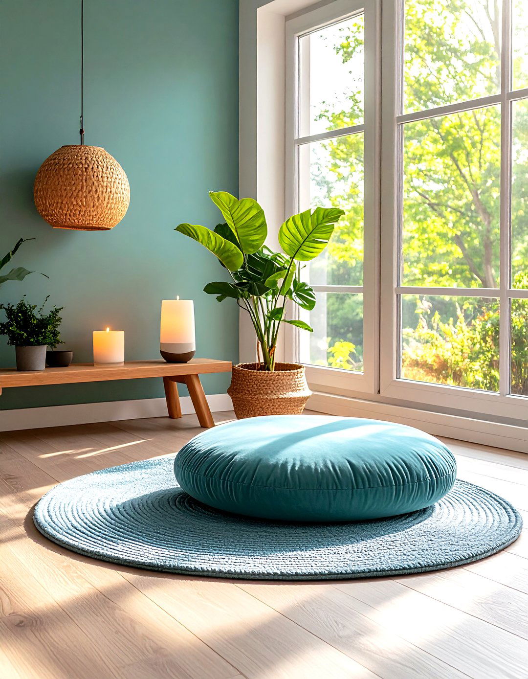 Carve Out a Meditation Corner - 25 minimalist apartment ideas