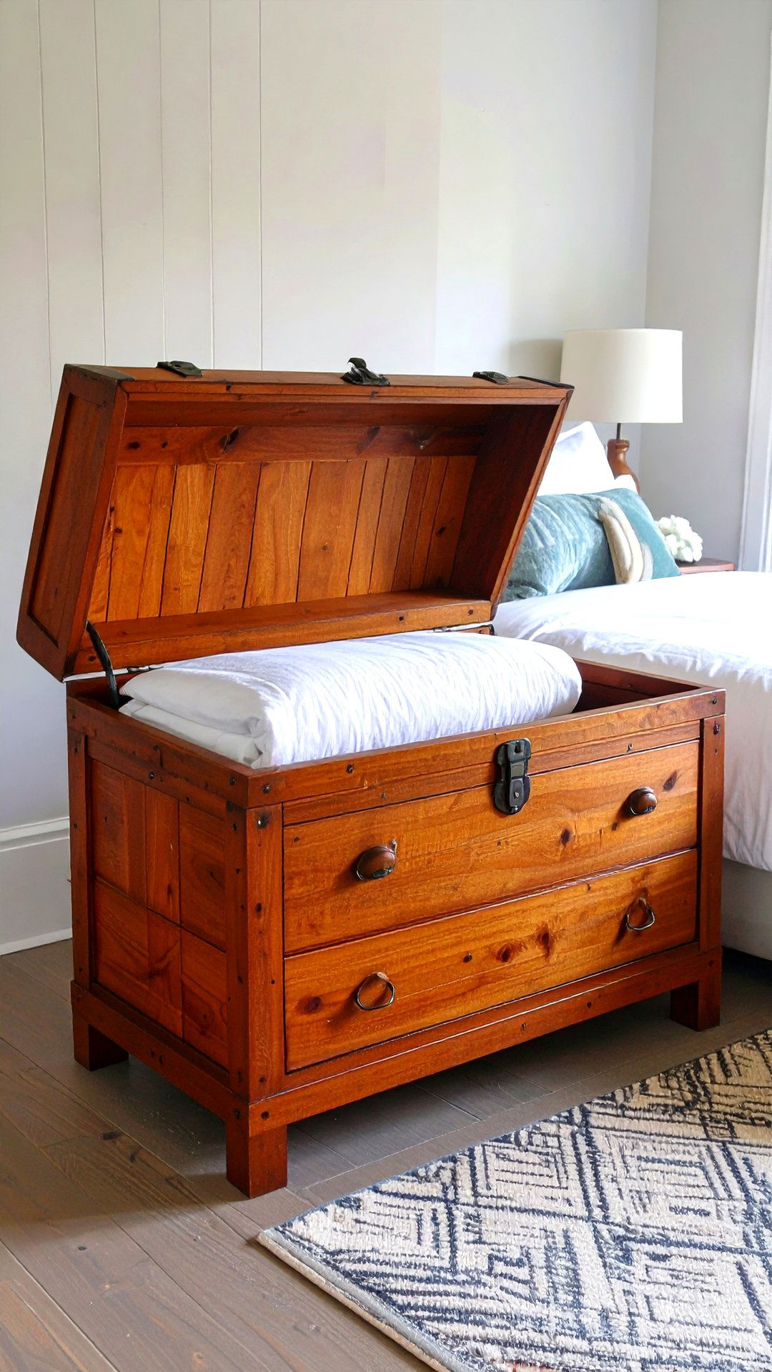 Cedar Lined Chest for Long Term Clothes Storage - 25 clothes storage ideas
