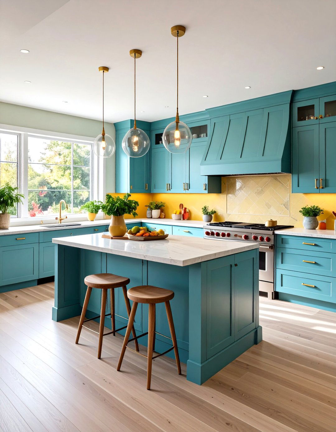Ceiling Height Cabinets Banish Countertop Clutter - 25 minimalist kitchen ideas