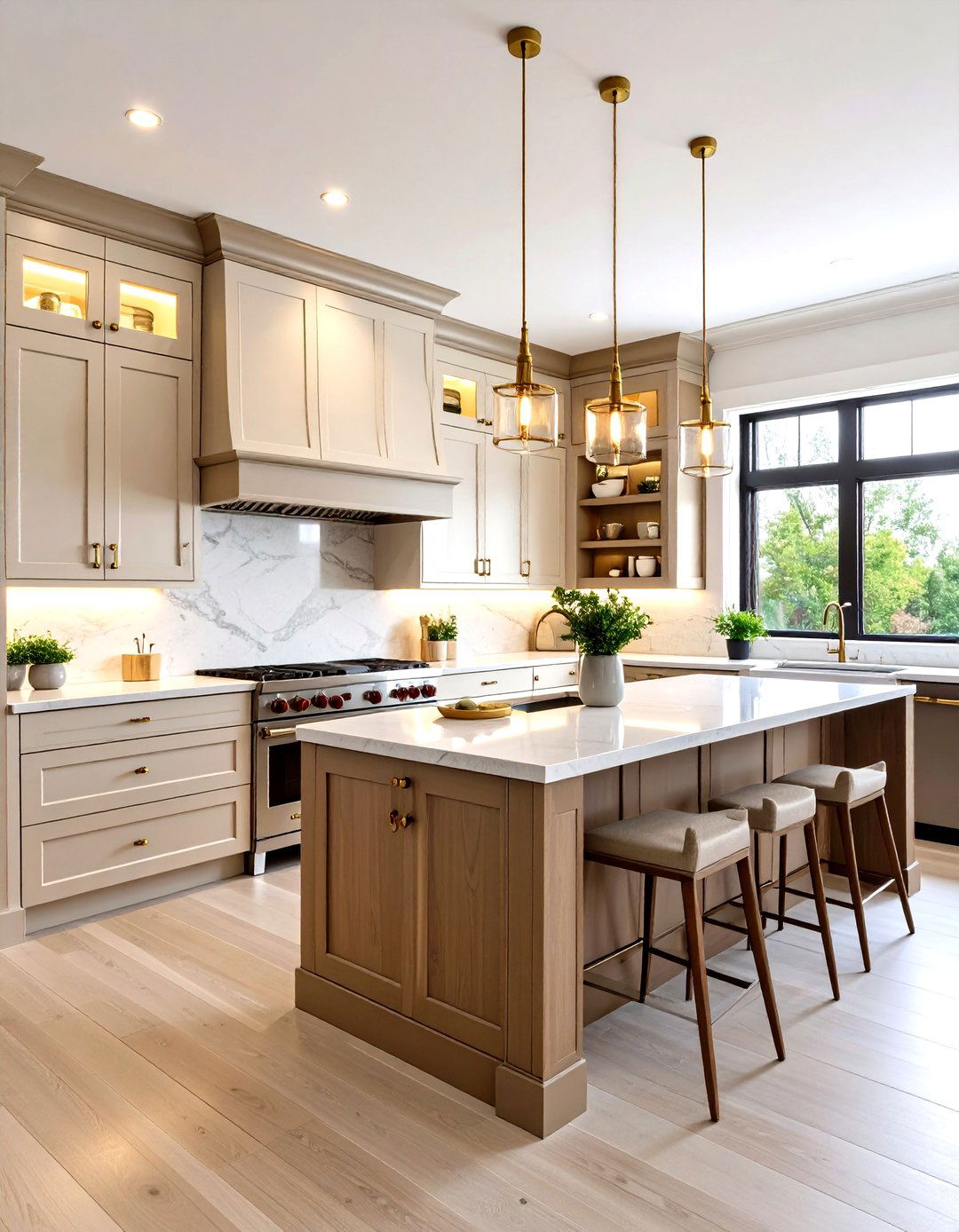Ceiling High Cabinets Maximize Vertical Galley Kitchen Space - 25 galley kitchen ideas