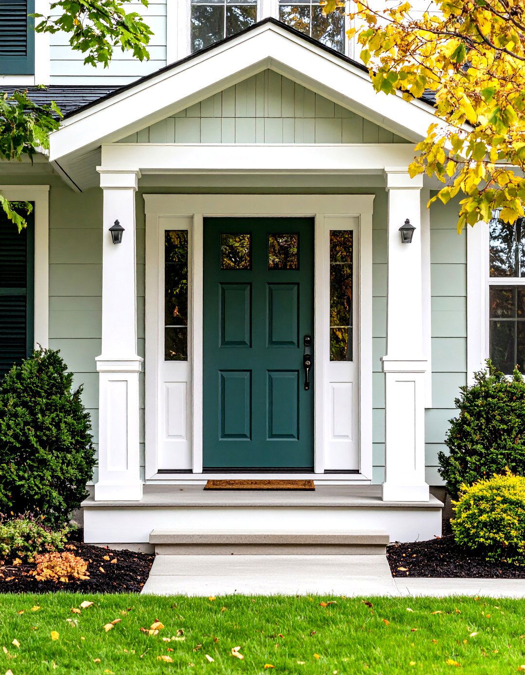 Cellular PVC Moulding for Harsh Climates - 25 exterior door trim ideas