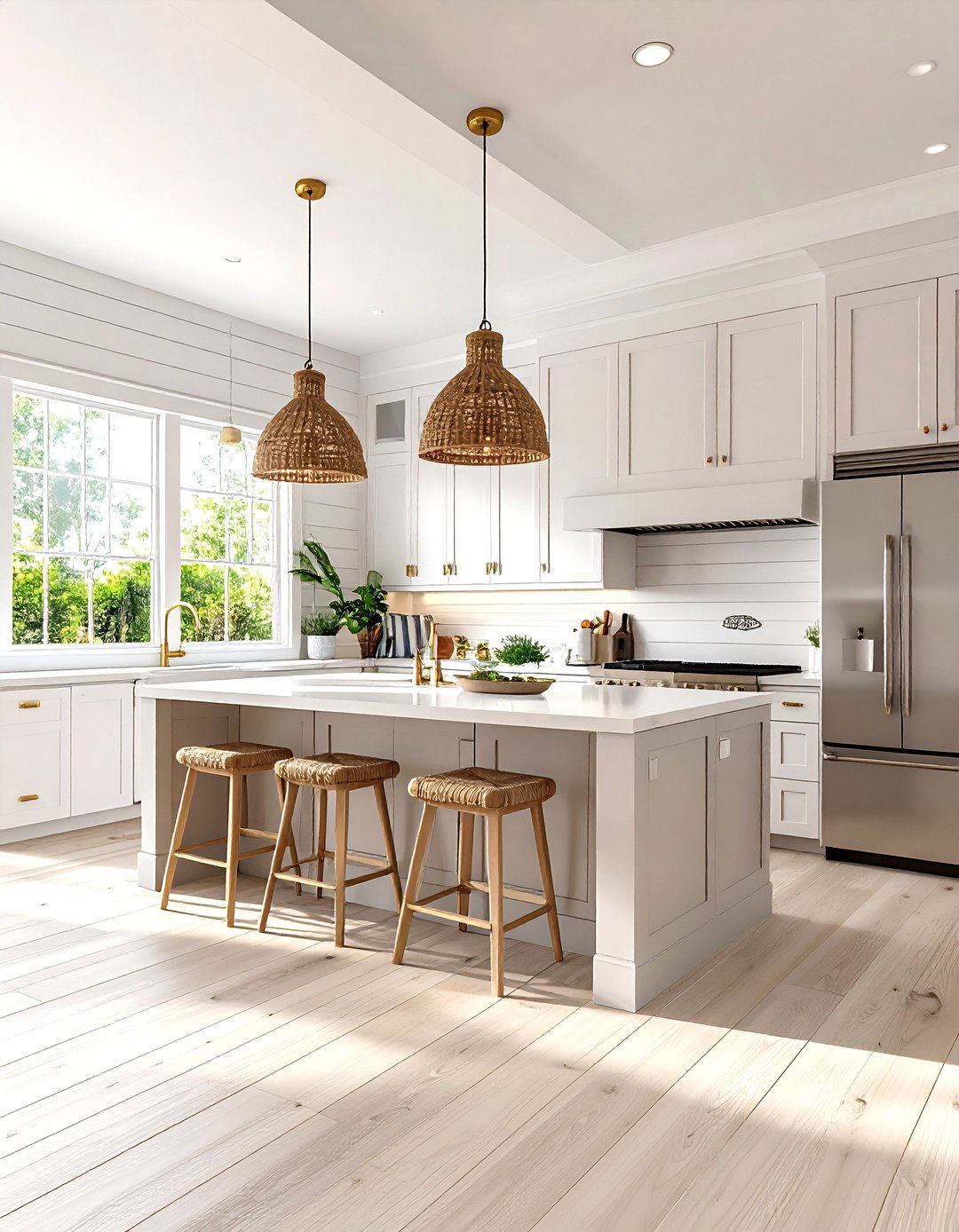 Channel Coastal Calm With Soft Neutrals - 25 open kitchen ideas