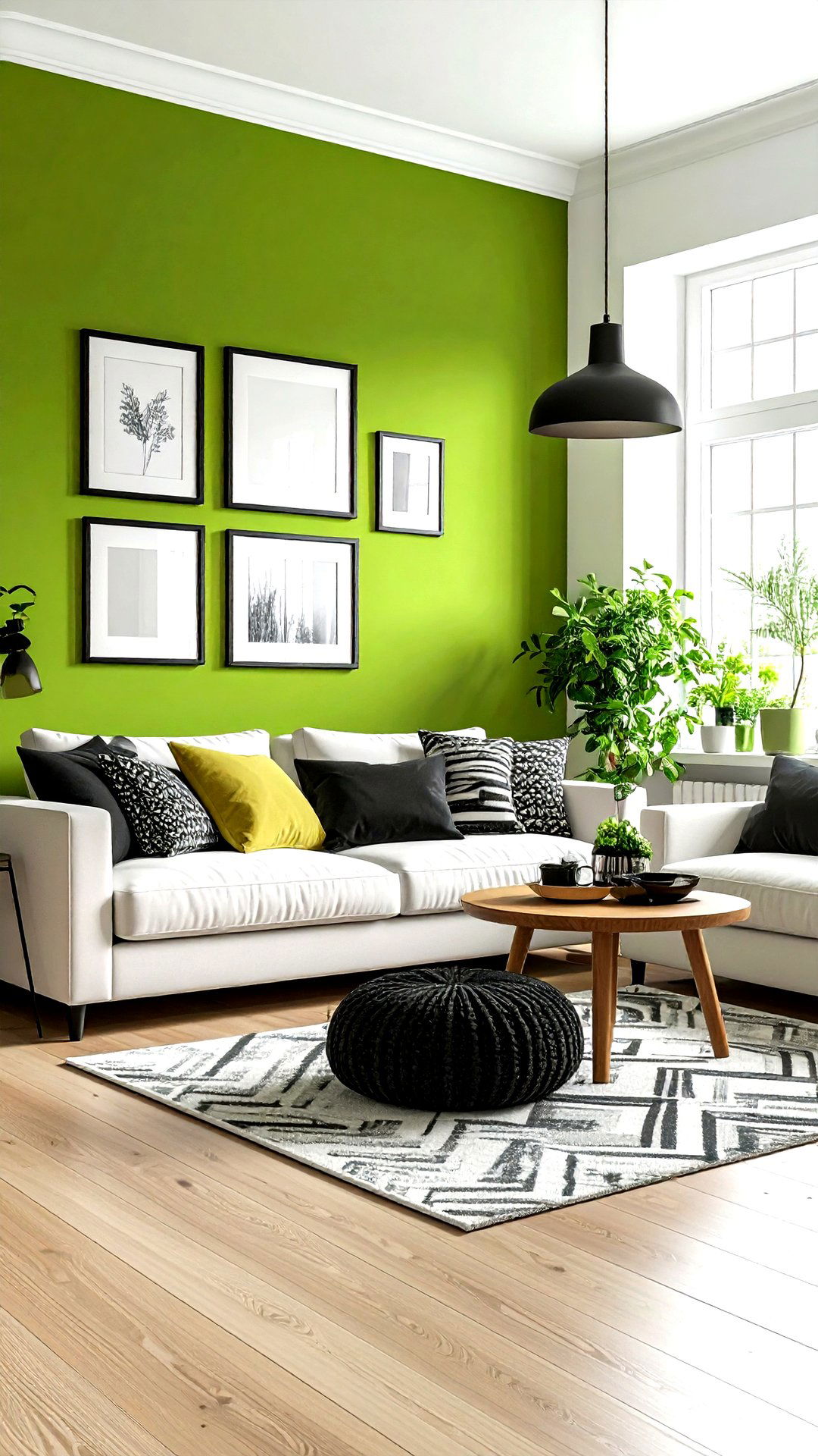 Chartreuse Accent Wall Energy - 25 accent wall colors
