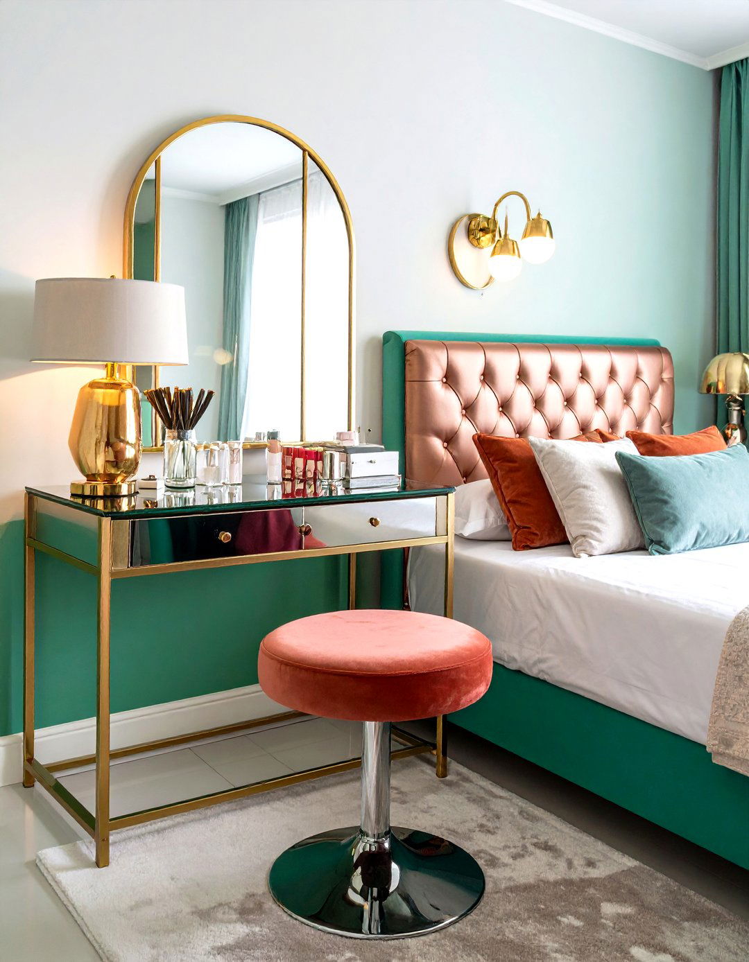 Chrome and Metallic Accents for a s Bedroom - 25 90s bedroom decor ideas