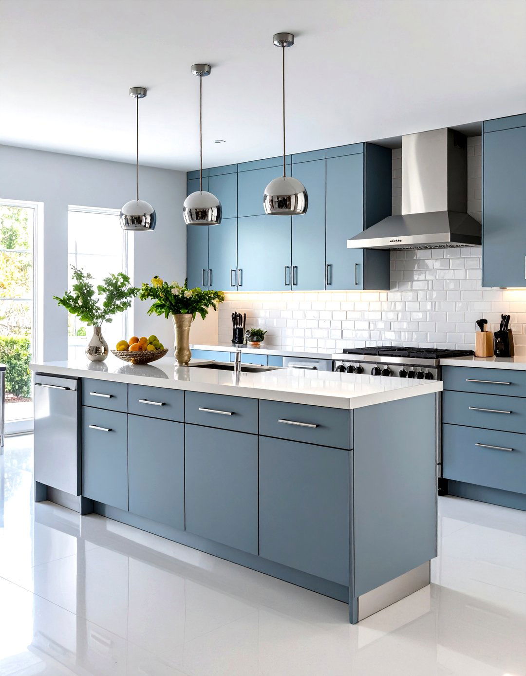 Chrome and Stainless Accents Polish s Interior Design Shine - 25 1990s interior design ideas