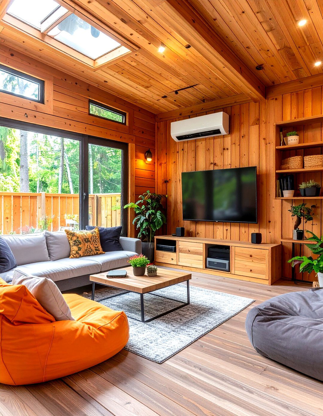 Climate Controlled Mini Shed for Gaming and Binge Watching - 25 outdoor tv ideas