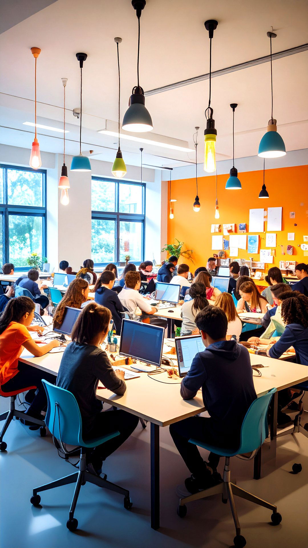 Clip On Classroom Lighting for Mobile Groups - 25 classroom lighting ideas