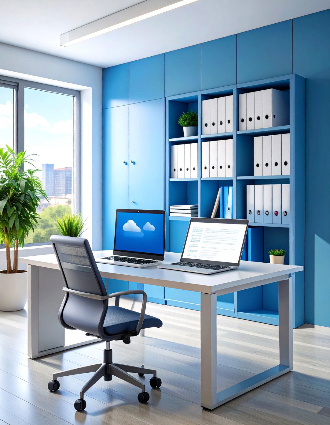Cloud Based Digital Storage Cabinet Cuts Paper - 25 office storage ideas