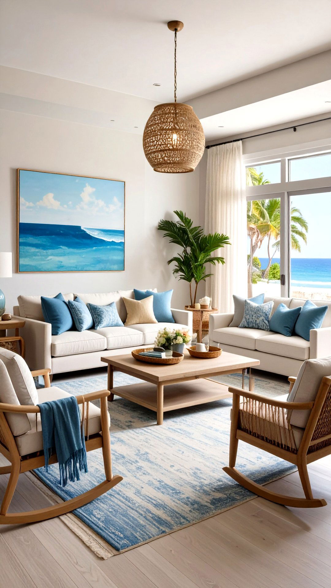 Coastal Calm Without Cliche - 25 aesthetic living room ideas