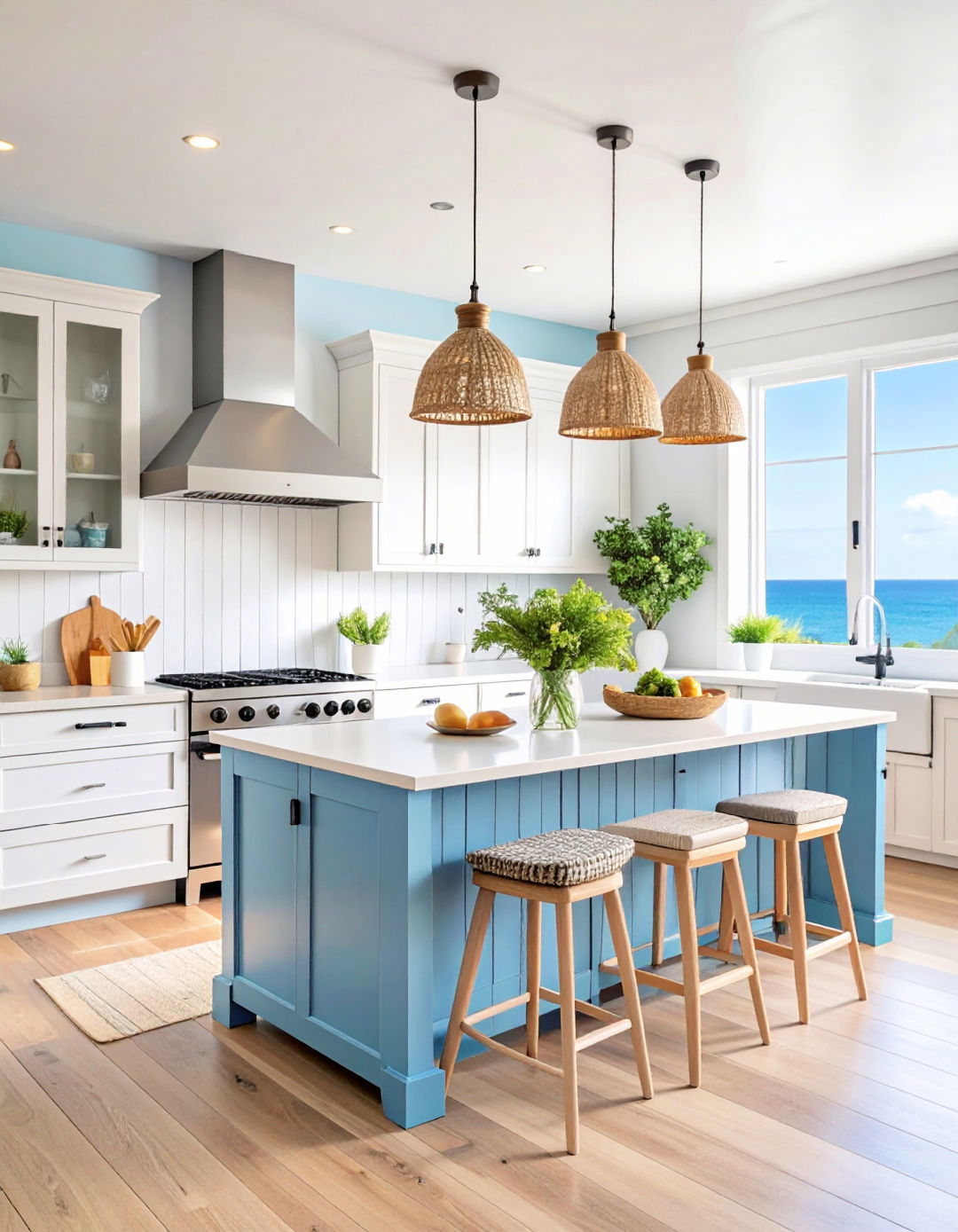 25 Coastal Kitchen Ideas: Nautical Themes & Beach-Inspired Design Elements