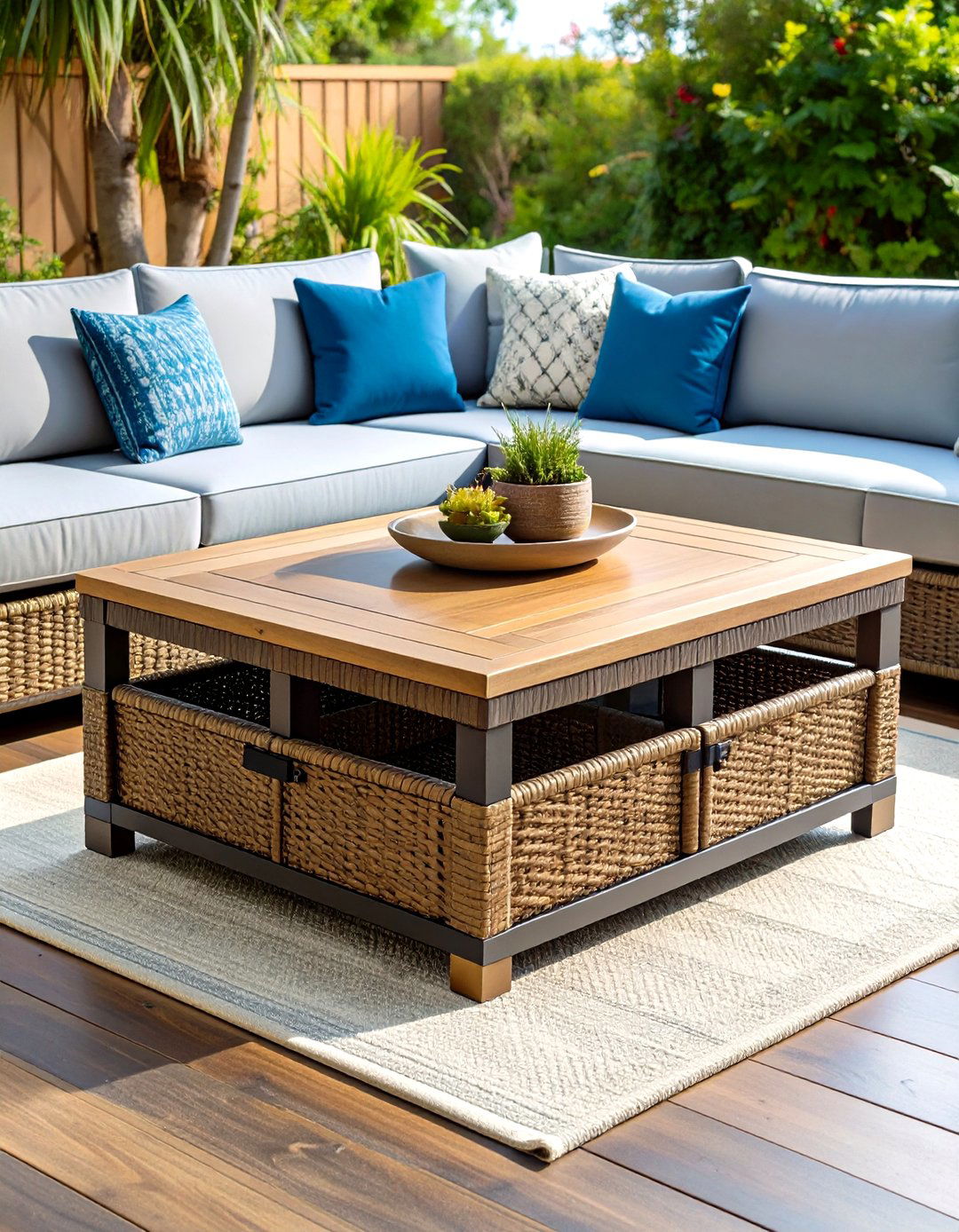 Coffee Table Outdoor Storage Hybrid - 25 outdoor storage ideas