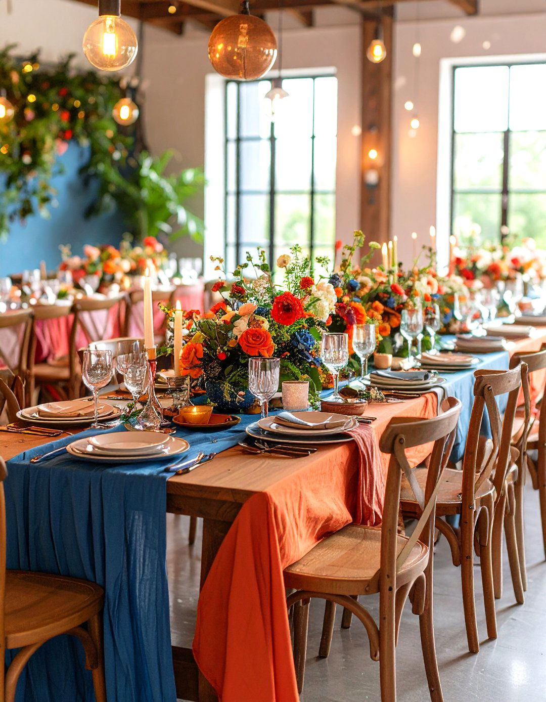 Color Blocked Palette Party - 25 party decoration ideas