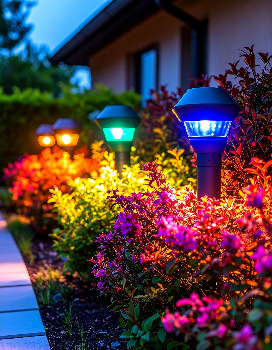 Color Changing Smart Spotlight Outdoor Lighting - 25 outdoor lighting ideas
