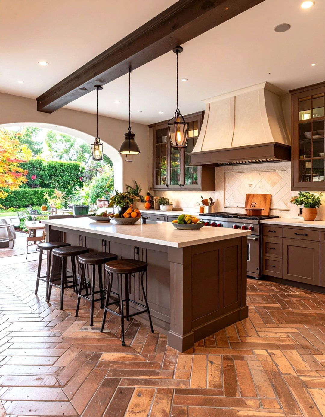 Color Washed Old World Finish - 25 Stucco Outdoor Kitchen Ideas
