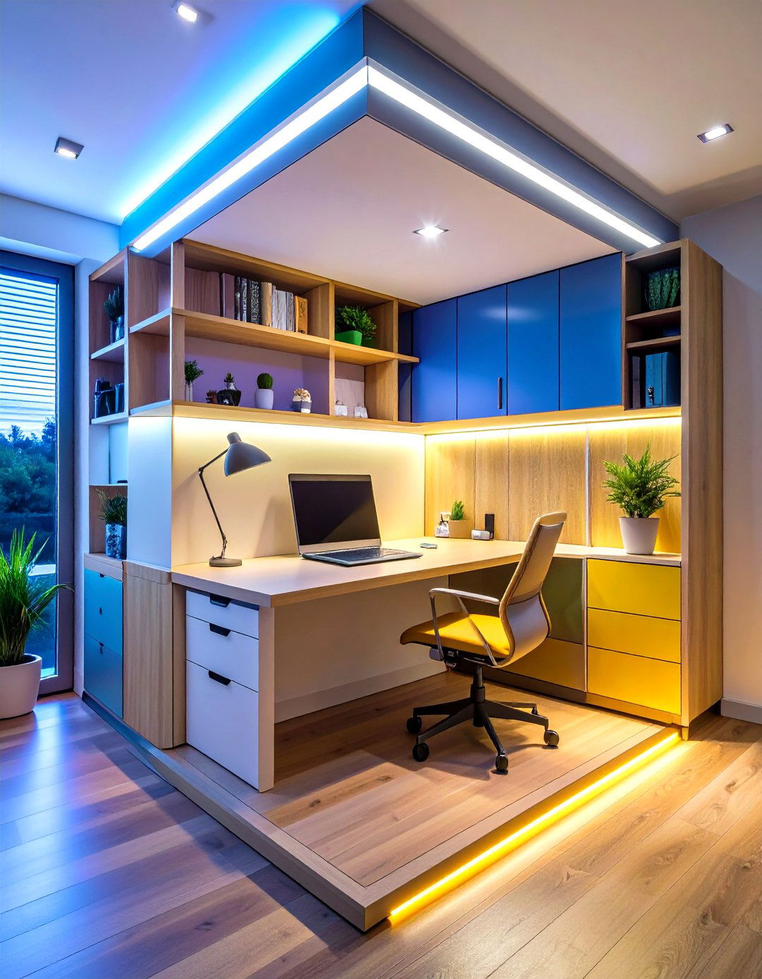 Compact Home Office Alcove Hub - 25 alcove ideas