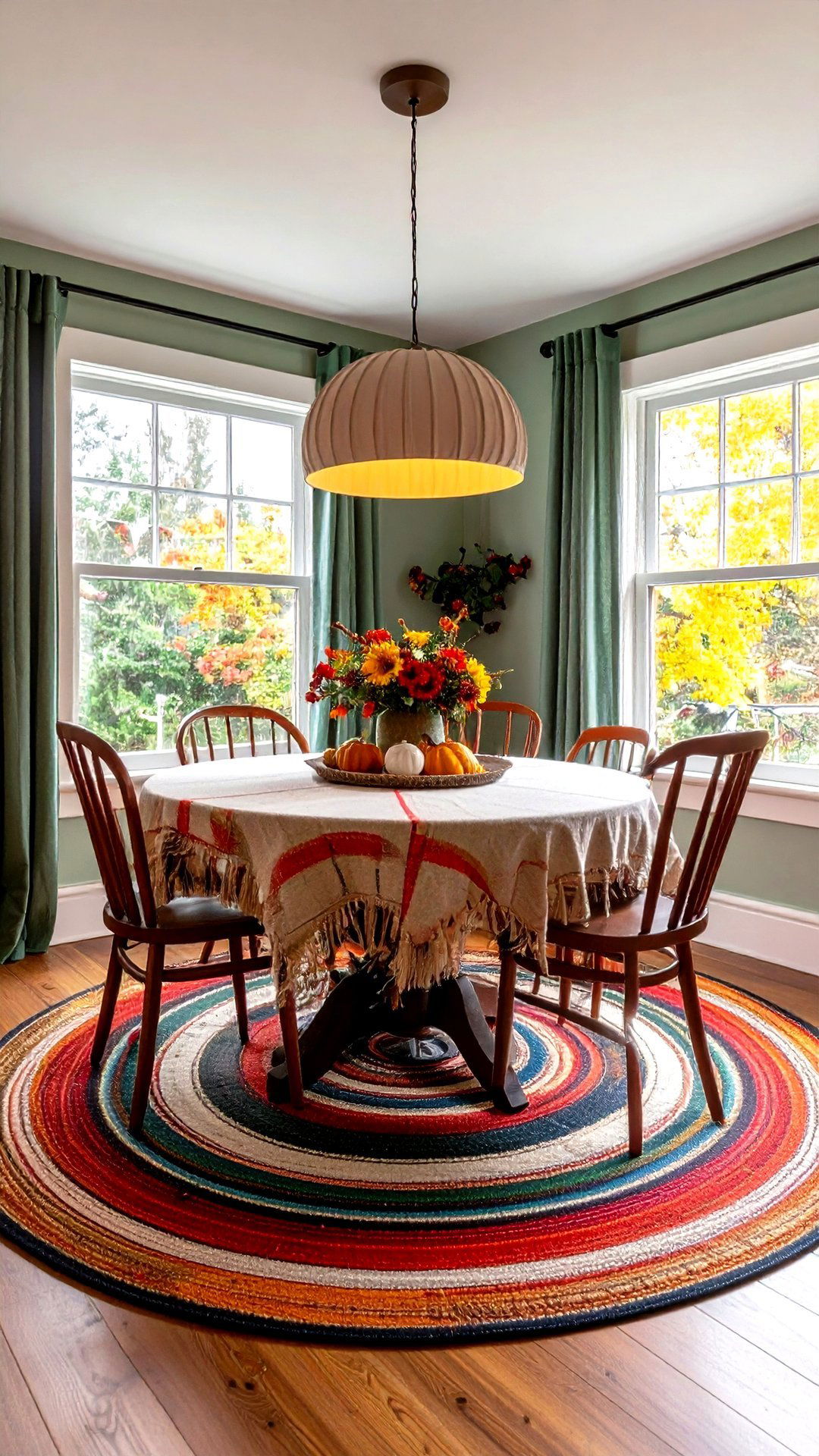 Compact Round Tables Make Small Cottage Dining Rooms Social - 25 cottage dining room ideas