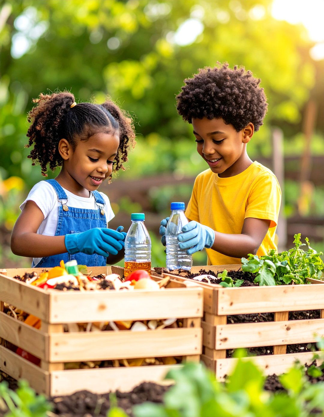 Compost Curiosity Corner - 25 nursery garden ideas