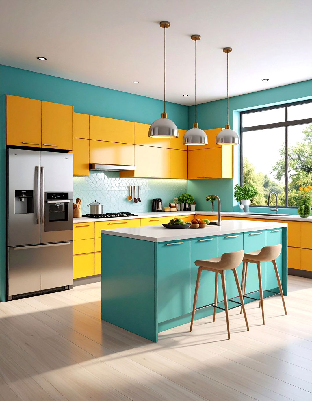 Concealed Appliances Keep the Kitchen Invisible - 25 minimalist kitchen ideas