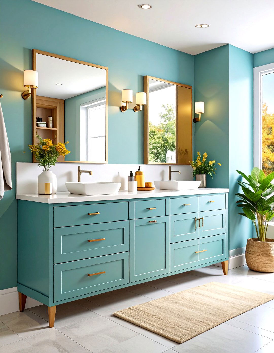 Concealed Vanity Drawers for Clutter Free Ensuite Bathrooms - 25 ensuite bathroom ideas