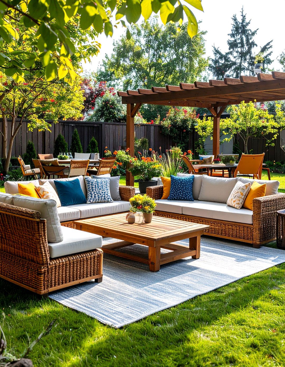 Convertible Furniture Outdoor Living Space - 25 outdoor living space ideas