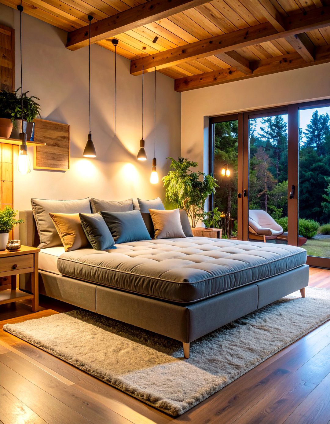 Convertible Futon or Sofa Bed - 25 man cave seating ideas