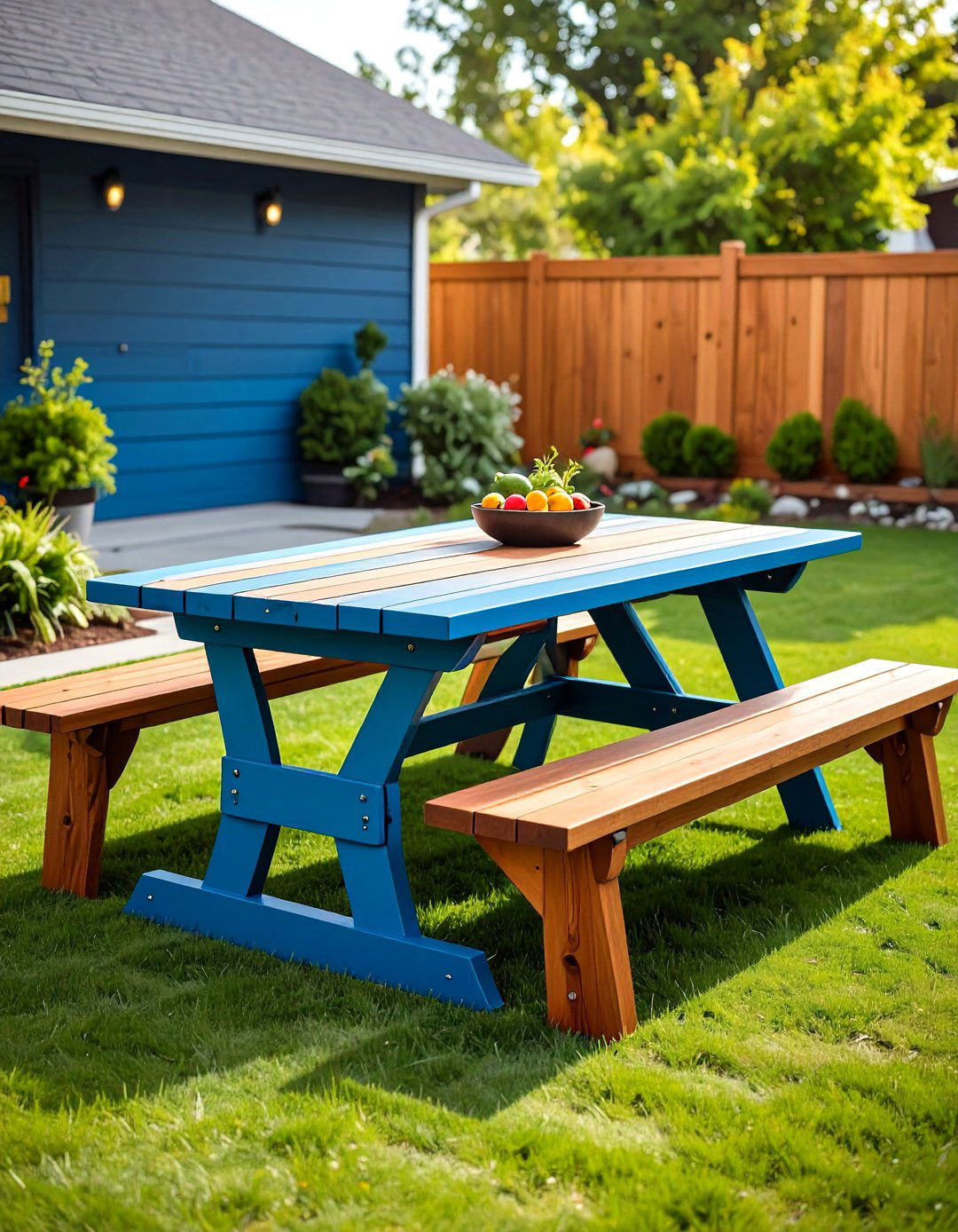 Convertible Picnic TableBench Outdoor Seating - 25 outdoor seating ideas