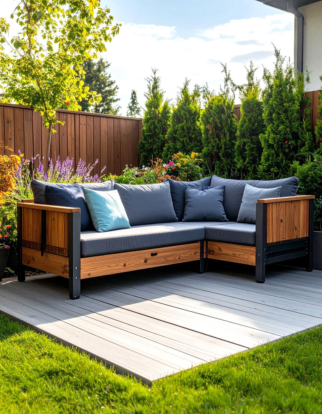 Convertible Storage Bench Reading Nook - 25 outdoor reading nook ideas
