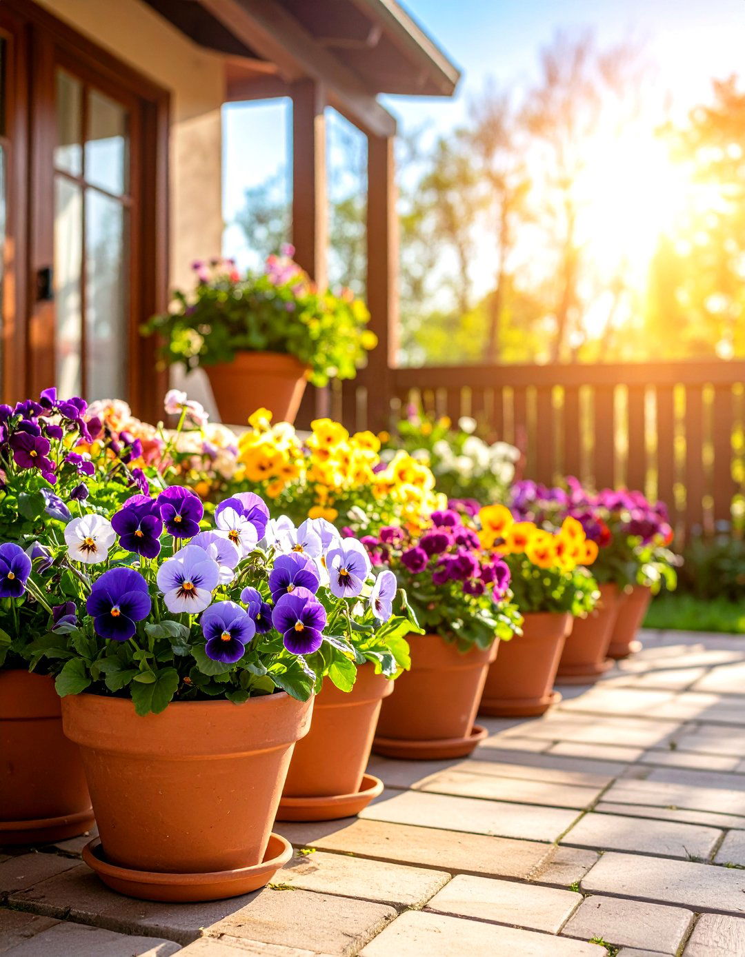 Cool Season Pansies Keep Color Alive in Shoulder Months - 25 outdoor plants for patio