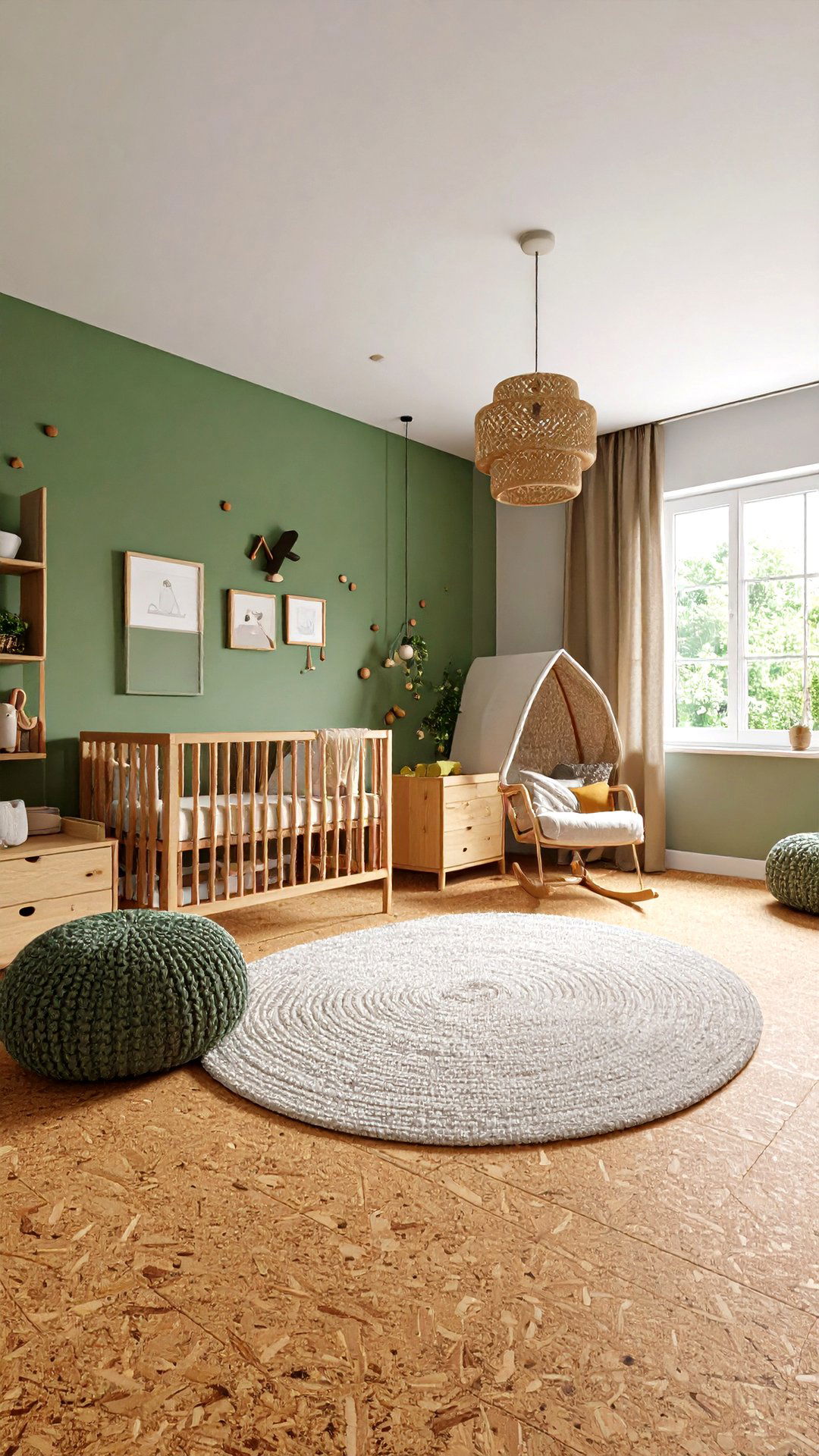 Cork Flooring Sustainable Green Nursery Comfort - 25 green nursery ideas