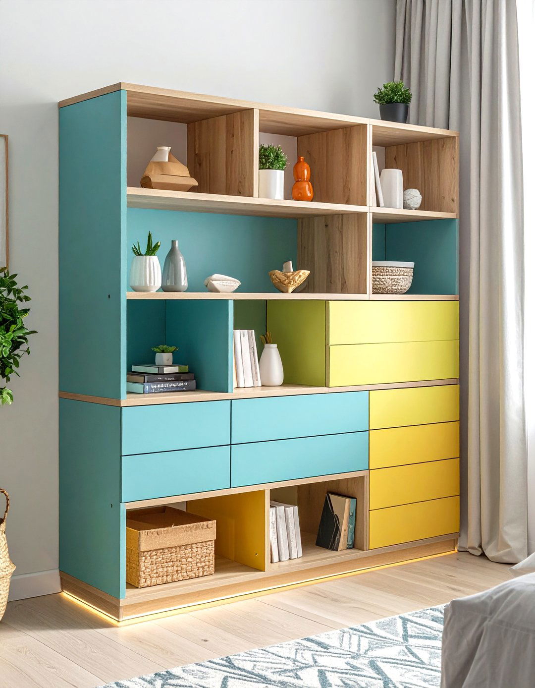 Corner Shelf Nightstand Maximizes Forgotten Angles - 25 nightstand ideas